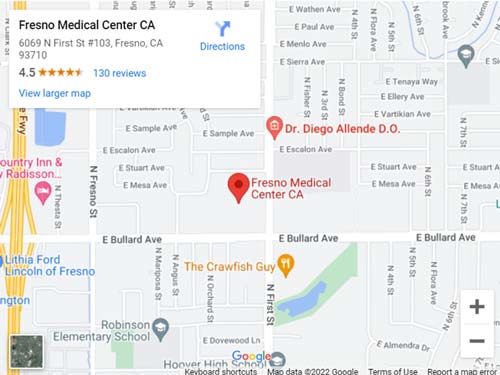 Directions to Fresno Medical Center Fresno in Fresno, CA